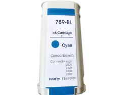 Cartouche compatible avec pitney bowes haute capacite pour machine affranchir connect + 1000/2000/2200/3200/3500 cyan