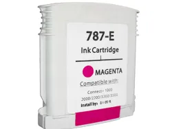 Cartouche compatible avec pitney bowes haute capacite pour machine affranchir connect + 1000/2000/2200/3200/3500 magenta