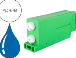 Cartouche d'encre bleue compatible avec pitney bowes ad767b pour dm810i/825/860i/875/900/925/1000