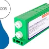 Cartouche d'encre bleue compatible avec pitney bowes ad620b pour dm500/550/575 type postale mc
