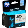 Cartouche d'encre hp 305 pour hp envy 6010/22/30/32 et deskjet cyan,magenta,jaune 2710/2720/2721/2722/2723/2724