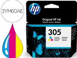 Cartouche d'encre hp 305 pour hp envy 6010/22/30/32 et deskjet cyan,magenta,jaune 2710/2720/2721/2722/2723/2724