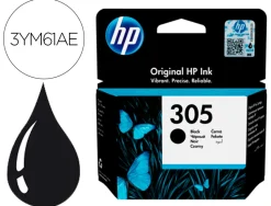 Cartouche d'encre hp 305 pour hp envy 6010/22/30/32 et deskjet noire 2710/2720/2721/2722/2723/2724