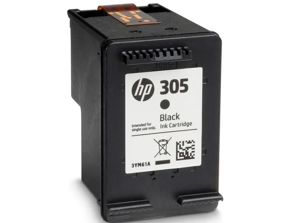 Cartouche d'encre hp 305 pour hp envy 6010/22/30/32 et deskjet noire 2710/2720/2721/2722/2723/2724