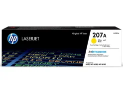 Cartouche d'encre hp 207a pour hp color laserjet pro m255dw m255nw m282nw m283fdn jaune 1250p