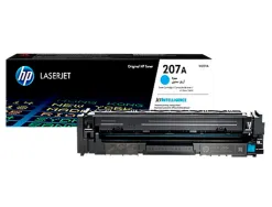 Cartouche d'encre hp 207a pour hp color laserjet pro m255dw m255nw m282nw m283fdn cyan 1250p