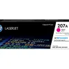Cartouche d'encre hp 207a pour hp color laserjet pro m255dw m255nw m282nw m283fdn magenta 1250p