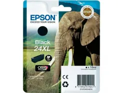 Cartouche encre epson claria photo hd ink 24xl expression photo xp-760/950 noir