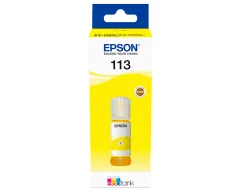 Cartouche encre epsoná ecotank 113 series jaune