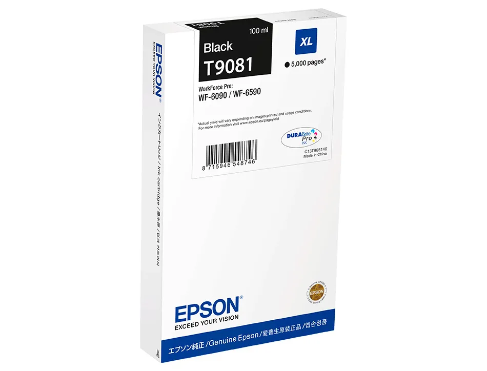 Cartouche encre epson wf-6590dwf/wf-6090dwáxl noir