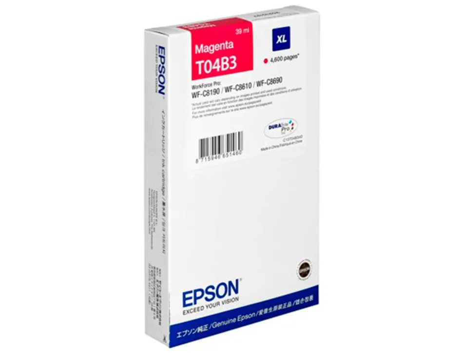 Cartouche encre epson wf-c81xx / wf-c86xx xl magenta