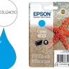 Cartouche encre epson 603 xp-2100 / 3100 / 4100 / wf-2810 / 2830 / 2835 / 2850 couleur cyan 130 pages