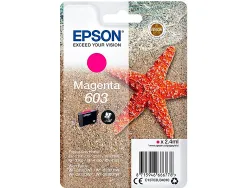 Cartouche encre epson 603 xp-2100 / 3100 / 4100 / wf-2810 / 2830 / 2835 / 2850 couleur magenta 130 pages