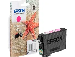 Cartouche encre epson 603 xp-2100 / 3100 / 4100 / wf-2810 / 2830 / 2835 / 2850 couleur magenta 130 pages