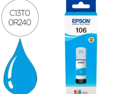 Cartouche encre epson /106 ecotank ink bottle /ecotank et-7700 / et-7750 cyan