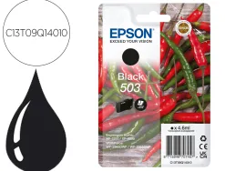 Cartouche encre epson 503 piments epl 5200, rip station 5200, workforce wf-2960 4,6ml 210p couleur noir