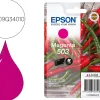 Cartouche encre epson 503 piments epl 5200, rip station 5200, workforce wf-2960 3,3ml 165p couleur magenta