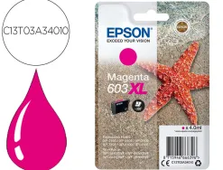 Cartouche encre epson 603xl xp-2100 / 3100 / 4100 / wf-2810 / 2830 / 2835 / 2850 couleur magenta 350 pages