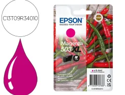 Cartouche encre epson 503 xl piments epl 5200, rip station 5200, workforce wf-2960 6,4ml 470p couleur magenta