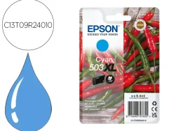 Cartouche encre epson 503 xl piments epl 5200, rip station 5200, workforce wf-2960 6,4ml 470p couleur cyan