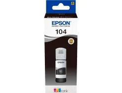 Cartouche encre epson ecotank 104 et-2710 / 2711 / 2712 / 2720 / 2726 / 4700 4.500 pages noir