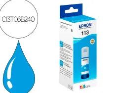 Cartouche encre epson ecotank c13t06b240 t113 cyan