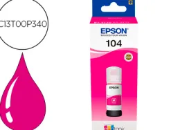 Cartouche encre epson ecotank 104 et-2710 / 2711 / 2712 / 2720 / 2726 / 4700 7.500 pages magenta