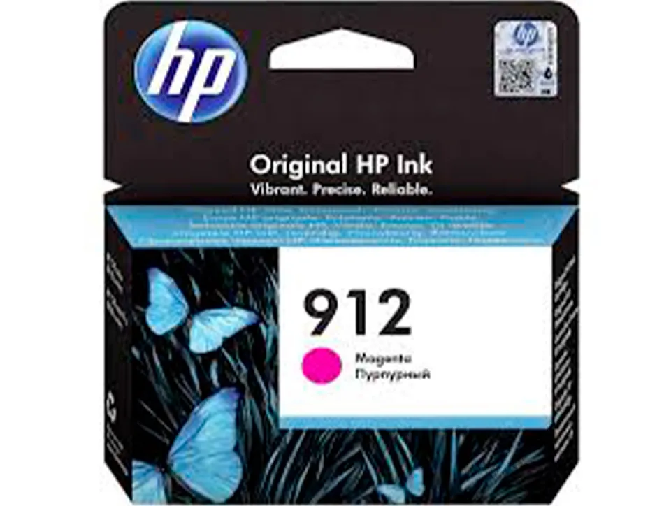 Cartouche encre hp 912 8010 / 8020 / 8035 couleur magenta 315 pages