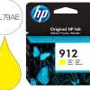 Cartouche encre hp 912 8010 / 8020 / 8035 couleur jaune 315 pages