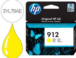 Cartouche encre hp 912 8010 / 8020 / 8035 couleur jaune 315 pages