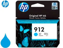 Cartouche encre hp 912 8010 / 8020 / 8035 couleur cyan 315 pages