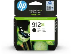 Cartouche encre hp 912xl 8010 / 8020 / 8035 couleur noir 825 pages