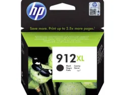 Cartouche encre hp 912xl 8010 / 8020 / 8035 couleur noir 825 pages