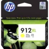 Cartouche encre hp 912xl 8010 / 8020 / 8035 couleur jaune 825 pages