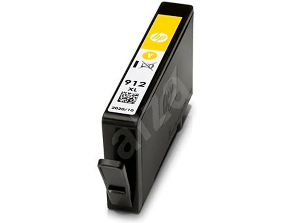 Cartouche encre hp 912xl 8010 / 8020 / 8035 couleur jaune 825 pages