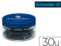 Cartouche encre schneider standard bleue royale effacable pot 30 pieces