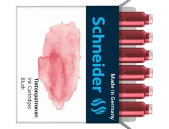 Cartouche encre schneider coloris blush pastel boite 6 unites