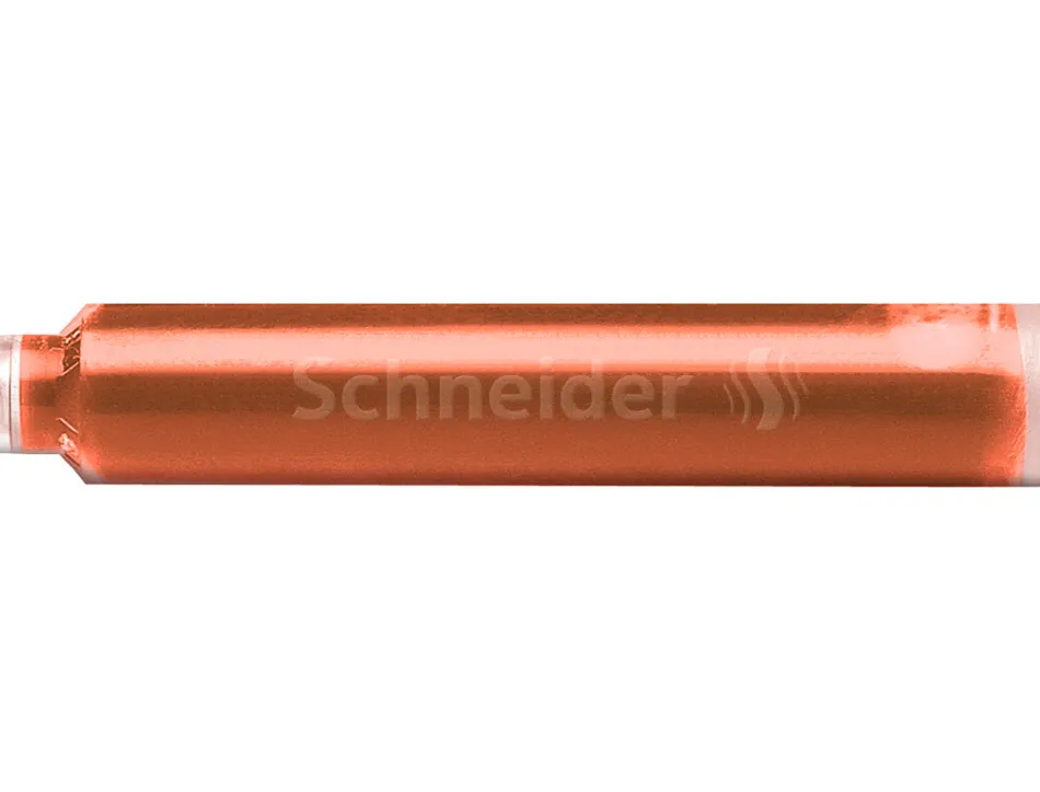 Cartouche encre schneider coloris abricot pastel boite 6 unites