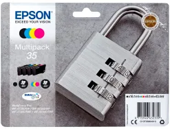 Cartouche epson 35 cadenas t3586 multipack coloris noir cyan magenta jaune