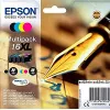 Cartouche epson durabrite 16xl jet d'encre 450p pour wf-2010w wf-2510wf wf-2520nf wf-2530wf wf-2540 multipack 4 couleurs