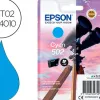 Cartouche epson jet d'encre 502 xl expression home xp 5100/5105 workforce wf2860/2860dwf couleur cyan 470p