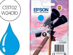 Cartouche epson jet d'encre 502 xl expression home xp 5100/5105 workforce wf2860/2860dwf couleur cyan 470p