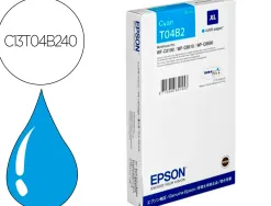 Cartouche epson jet d'encre t04b2 couleur cyan 4600 pag
