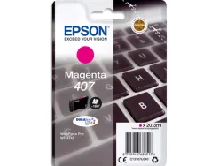 Cartouche epson jet d'encre 407 clavier couleur magenta 1,9k
