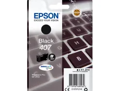Cartouche epson jet d'encre 407 clavier couleur noir 2,6k