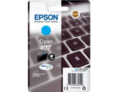 Cartouche epson jet d'encre 407 clavier couleur cyan 1,9k