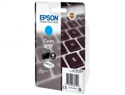 Cartouche epson jet d'encre 407 clavier couleur cyan 1,9k
