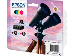 Cartouche epson jet d'encre 502 xl expression home xp 5105 pack couleur cyan/jaune/magenta couleur noir