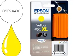 Cartouche epson jet d'encre 405 xl valise couleur jaune 14,7ml