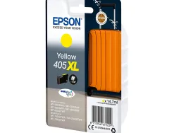 Cartouche epson jet d'encre 405 xl valise couleur jaune 14,7ml